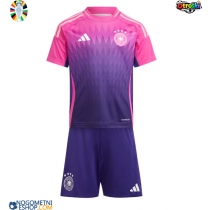 Otroški Nogometni dresi Nemčija Gostujoči EP 2024 Kratek Rokav (+ Kratke hlače)